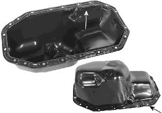 VAN WEZEL 5824070 -  Масляный поддон
